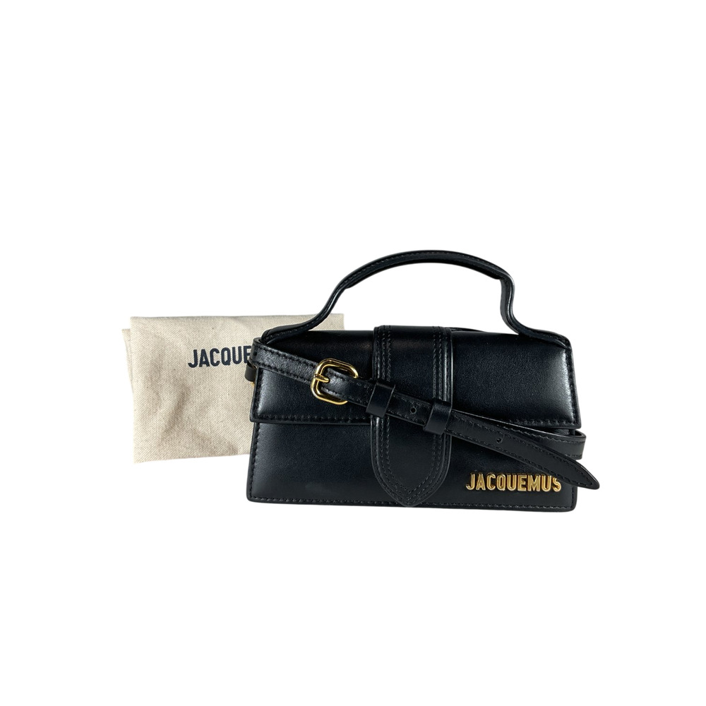 Jacquemus Sleek Black Le Bambino Shoulder Bag - Picture 2 of 14